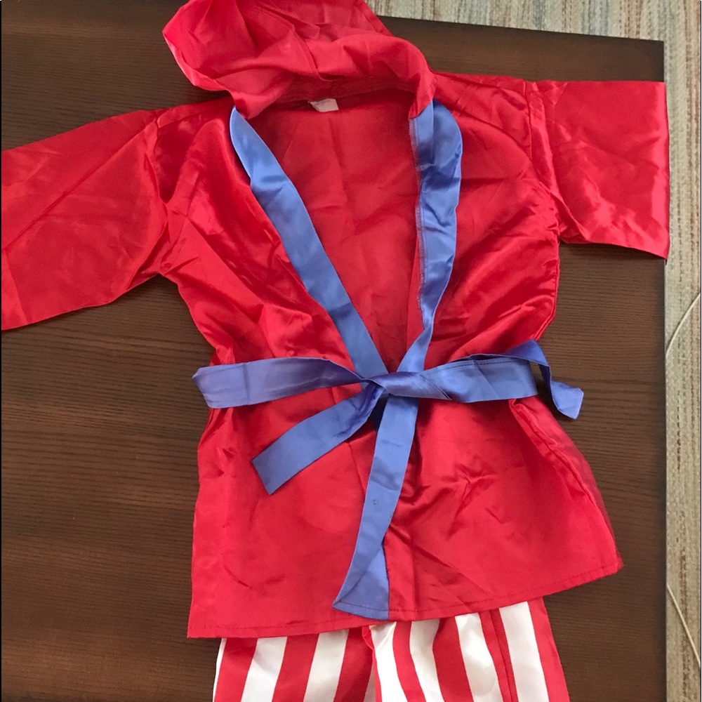 Toddler Boy Boxer Halloween Costume 4T.